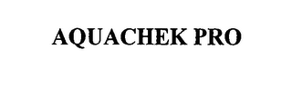 AQUACHEK PRO logo