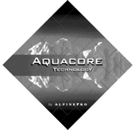 AQUACORE TECHNOLOGY BY ALPINEPRO logo