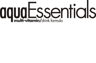 AQUAESSENTIALS MULTI-VITAMIN/ DRINK FORMULA logo