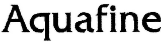 AQUAFINE logo