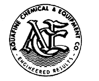 AQUAFINE CHEMICAL & EQUIPMENT CO. ENGINEERED RESULTS ACE logo