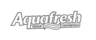 AQUAFRESH TRIPLE PROTECTION logo