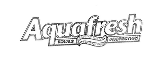 AQUAFRESH TRIPLE PROTECTION logo
