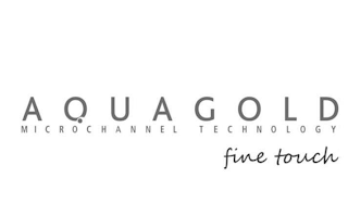 AQUAGOLD MICROCHANNEL TECHNOLOGY FINE TOUCH logo