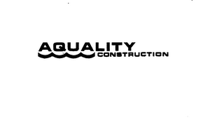 AQUALITY CONSTRUCTION logo