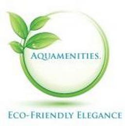 AQUAMENITIES. ECO FRIENDLY ELEGANCE logo