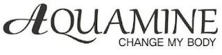 AQUAMINE CHANGE MY BODY logo