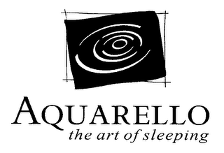 AQUARELLO THE ART OF SLEEPING logo