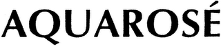 AQUAROSÉ logo