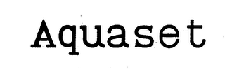 AQUASET logo