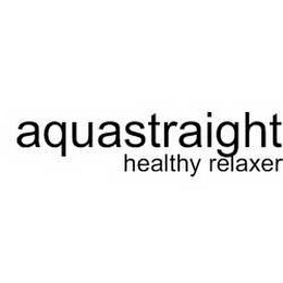 AQUASTRAIGHT HEALTHY RELAXER logo