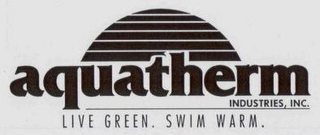 AQUATHERM INDUSTRIES, INC. LIVE GREEN. SWIM WARM. logo