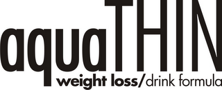 AQUATHIN WEIGHT LOSS/ DRINK FORMULA logo