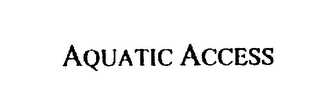AQUATIC ACCESS logo