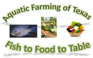 AQUATIC FARMS OF TEXAS FISH TO FOOD TO TABLE logo