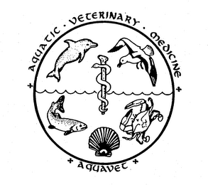 AQUATIC VETERINARY MEDICINE AQUAVET logo