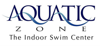 AQUATIC ZONE THE INDOOR SWIM CENTER logo