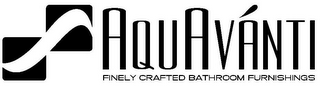 AQUAVÁNTI FINELY CRAFTED BATHROOM FURNISHINGS logo