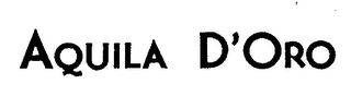 AQUILA D'ORO logo