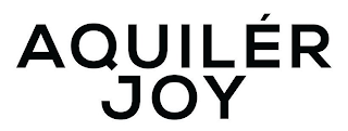 AQUILÉR JOY logo