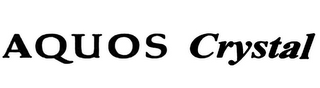 AQUOS CRYSTAL logo