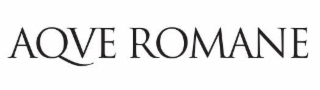 AQVE ROMANE logo