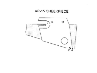 AR-15 CHEEKPIECE logo
