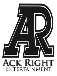 AR ACK RIGHT ENTERTAINMENT logo
