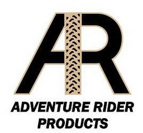 AR ADVENTURE RIDER PRODUCTS logo