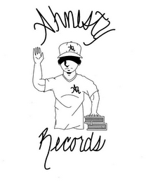 AR AHNESTY RECORDS AR logo