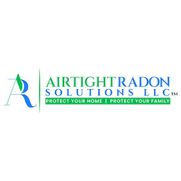 AR AIRTIGHT RADON SOLUTIONS LLC PROTECT YOUR HOME PROTECT YOUR FAMILY logo
