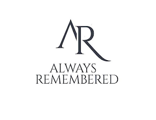 AR ALWAYS REMEMBERED logo