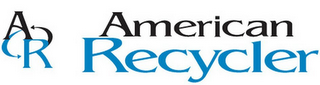 AR AMERICAN RECYCLER logo
