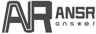 AR ANSR ANSWER logo