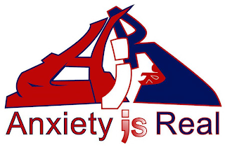 AR ANXIETY ;S REAL logo