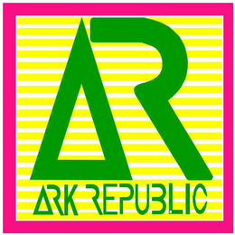 AR ARK REPUBLIC logo