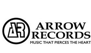 AR ARROW RECORDS MUSIC THAT PIERCES THE HEART logo