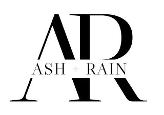 AR ASH + RAIN logo