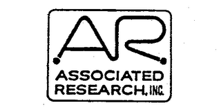 AR. ASSOCIATED RESEARCH, INC. logo
