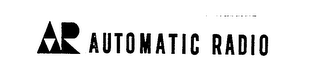 AR AUTOMATIC RADIO logo