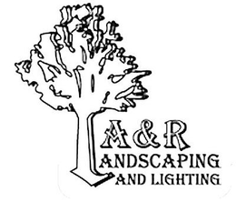 A&R LANDSCAPING AND LIGHTING logo