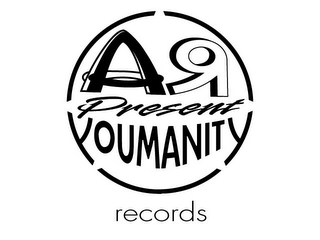 AR PRESENT YOUMANITY RECORDS logo