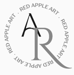 AR RED APPLE ART. RED APPLE ART. RED APPLE ART. RED APPLE ART. logo