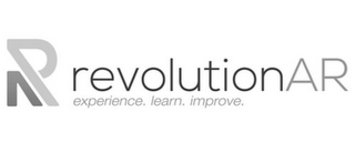 AR REVOLUTIONAR EXPERIENCE. LEARN. IMPROVE. logo