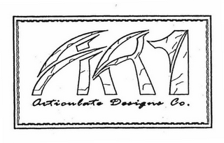 AR1 ARTICULATE DESIGN CO. logo