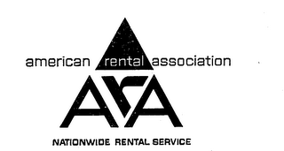 ARA AMERICAN RENTAL ASSOCIATION NATIONWIDE RENTAL SERVICE logo