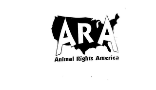 ARA ANIMAL RIGHTS AMERICA logo