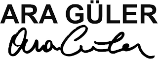 ARA GÜLER ARA GULER logo