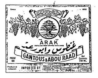 ARAK GANTOUS & ABOU RAAD logo