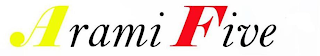 ARAMI FIVE logo